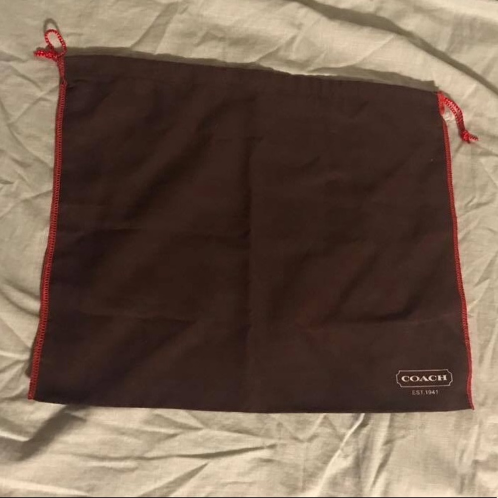 Coach dust bag